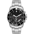 Black chronograph watch