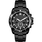 Black chronograph watch