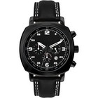 Black chronograph watch