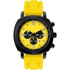 Black chronograph watch