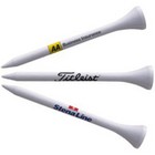 70 Mm Wooden Tees (wrap Around Print)