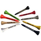 54 Mm Wooden Tees (straight Line Print)