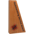 Large Real Wood Block Awards - Simple Shapes