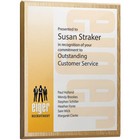 Personalised Oblong Award Plaque - 8x10