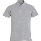 Basic Polo Grey Melange