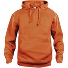 Clique Hoody Blood Orange