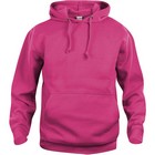 Clique Hoody Bright Cerise