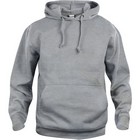 Clique Hoody Grey Melange