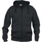 Full Zip Hoody Black