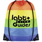 Rainbow Drawstring Bag