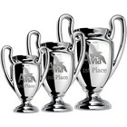 Silver Finished Trophy Award - Medium