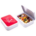 White Sweet Tin  Gourmet Jelly Beans