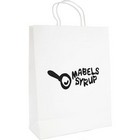 Brunswick White Large Paper Bag