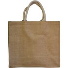 Medium Jute Bag with Cotton Cord Handle - DT