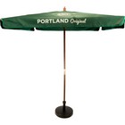 2m Square Wooden Parasol