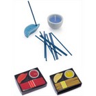 Inciense And Candle Set Nikel