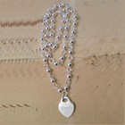 Lucia Silver Plated Bead Necklace