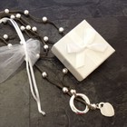 Catarina Suede And Silver Plated Pendant