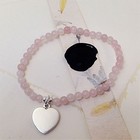 Rosario Childrens Pink Pearl Bracelet