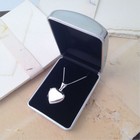 Hallmarked 925 Stirling Silver Locket With Chain