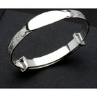 Hallmarked 925 Stirling Silver Baby Bangle