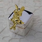 Hallmarked 925 Stirling Silver St Christopher In Chrome Box