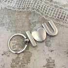 I Love You Keyring