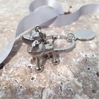 Poodle Keyring