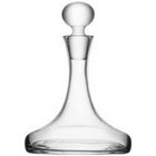 Plain Crystal Ships Decanter