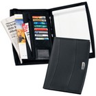 Solutions A4 Zipped Leather Conference Folder