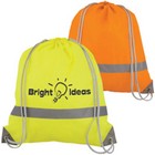 Neon High Viz Drawstring Rucksack