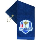 Embroidered Cotton Golf Towel