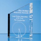 20cm Optical Crystal Diagonal Slope Award