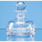 8cm Lead Crystal Perfume Bottle & Stopper