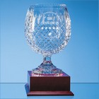 30cm Lead Crystal Footed Presentation Bowl