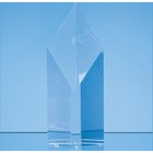 23cm Optical Crystal Narrow Diamond Award