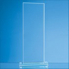 20cm x 9.5cm x 12mm Jade Glass Tall Rectangle Award