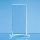 24cm x 9.5cm x 12mm Jade Glass Tall Rectangle Award
