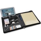 Tech portfolio with powerbank