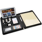 Deluxe tech portfolio with zipper
