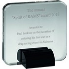 Crystal square award