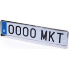 License Plate Frame Hescol