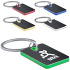 Metal Rectangular Keyring