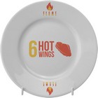 Winged Plate 6 Inch 17cm