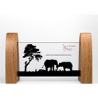 Acrylic & Wood Window Award - small