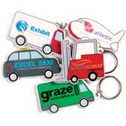 Shaped Keyrings  - UK Made - Recycled