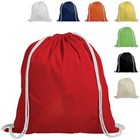 Natural Drawstring Backpack