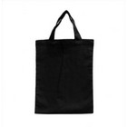 Albion black small cotton shopper
