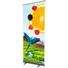 Extra Small Grey Backed PVC Roller Banner
