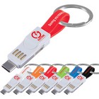 3 in 1 Keyring Charging Cable